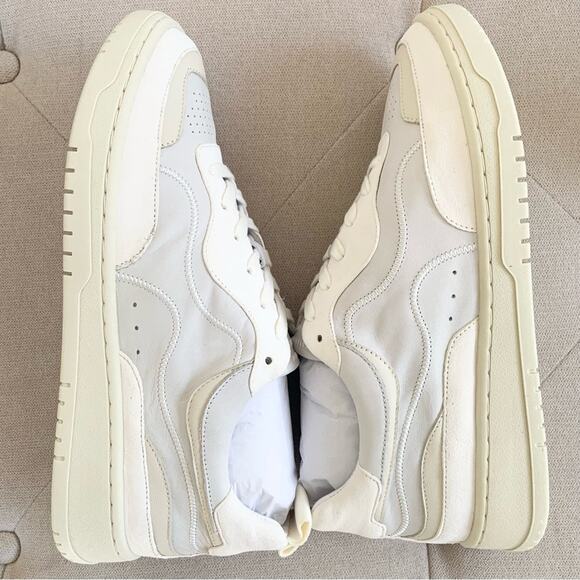 Dolce Vita Adella Sneakers Off White Premium Leather Shoes Size 8 NEW IN BOX - Picture 8 of 12